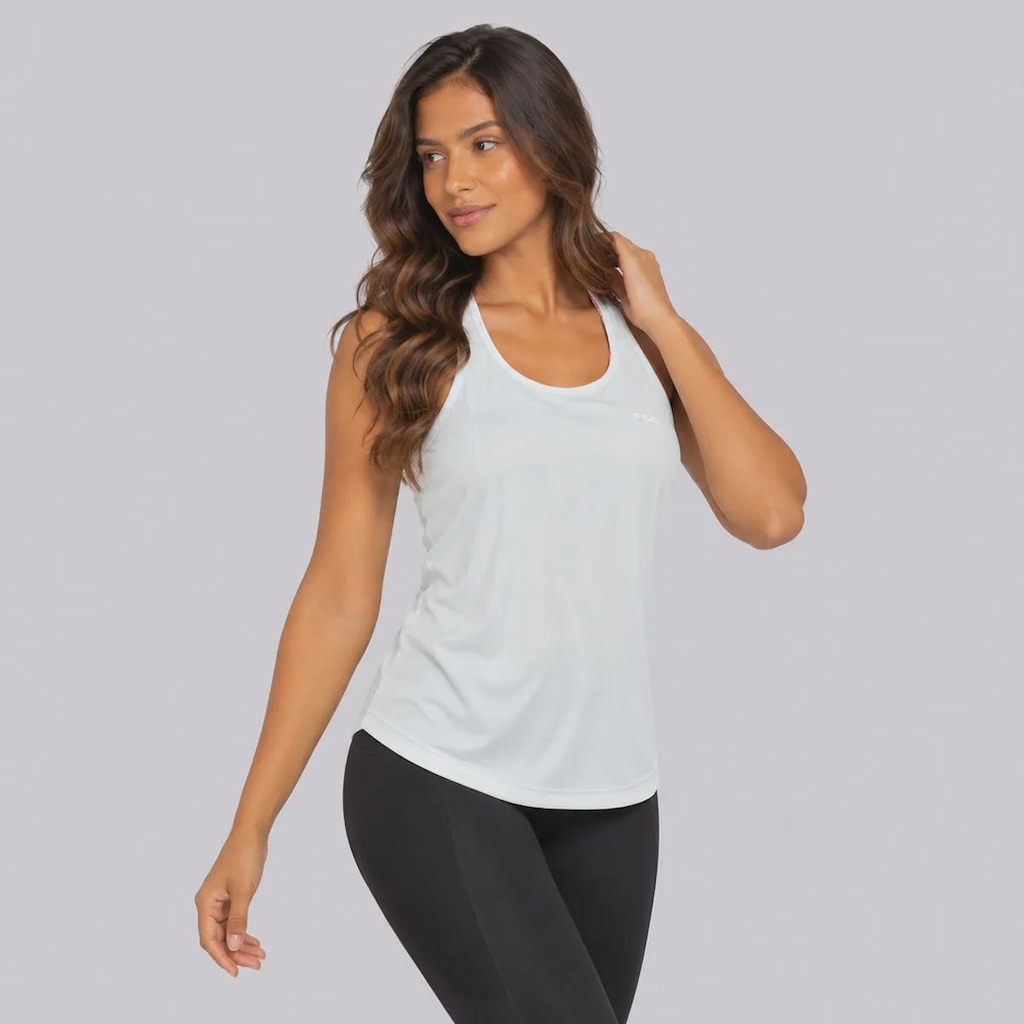 Imagem 3 do produto Camiseta Regata Fila Line Basic Sports Feminina