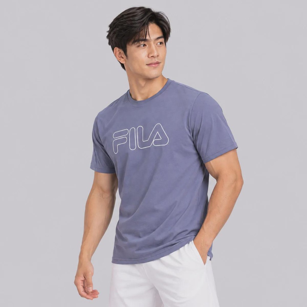 Imagem 3 do produto Camiseta Fila Regular Letter Outline Basic Masculina