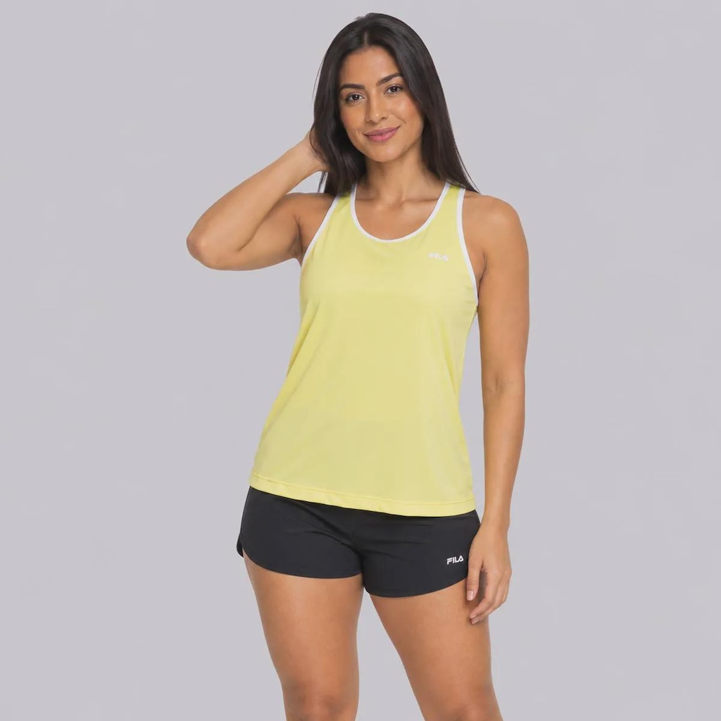 Imagem 3 do produto Camiseta Regata Fila Line Basic Sports Feminina
