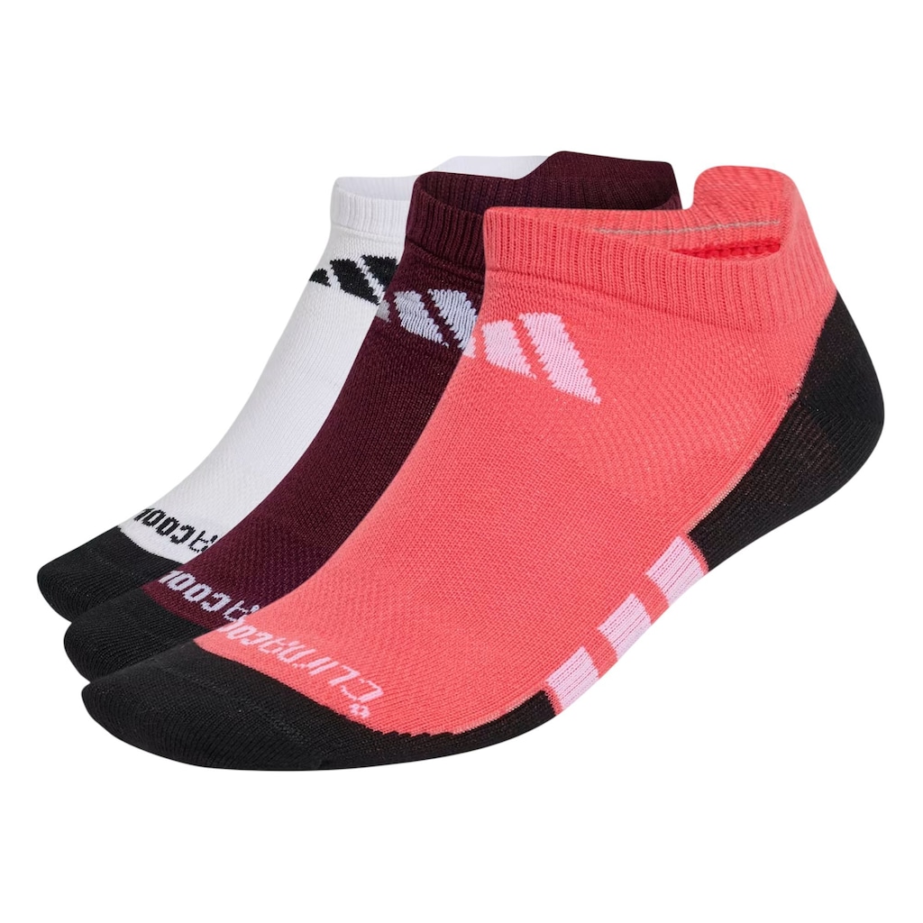 Imagem 1 do produto Kit 3 Pares de Meia Cano Baixo adidas Performance Climacool Unissex