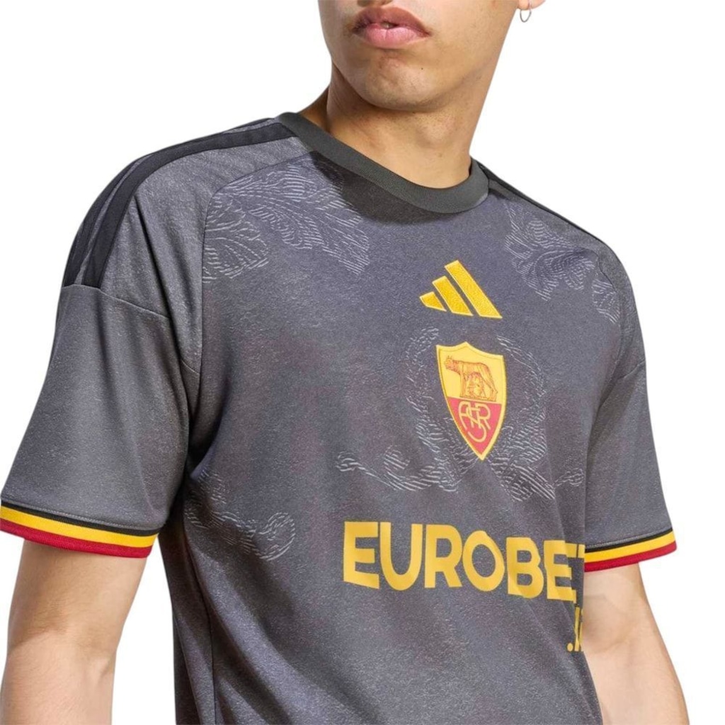Imagem 3 do produto Camisa AS Roma III 26/27 adidas Masculina