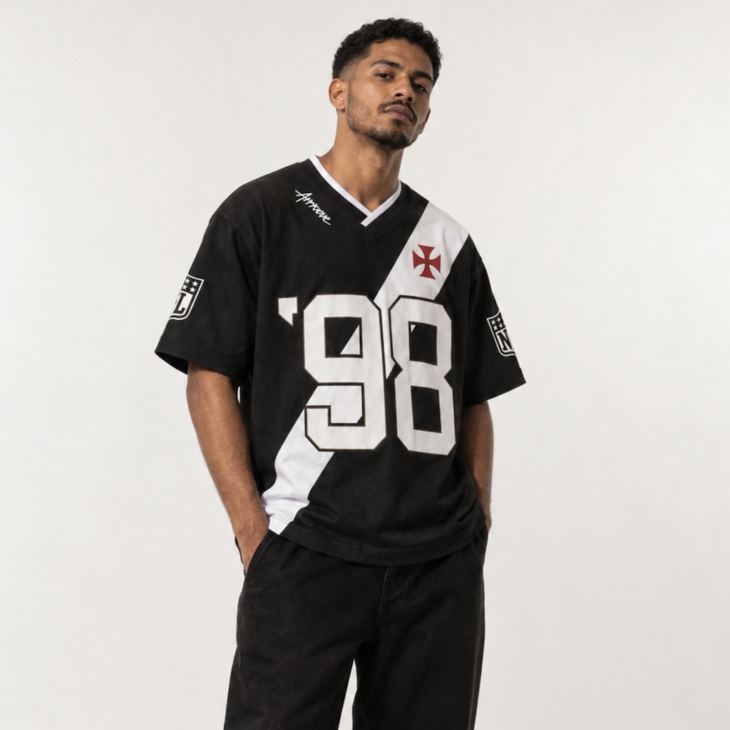Imagem 2 do produto Camisa do Vasco da Gama Approve NFL 98 Oversized - Masculina