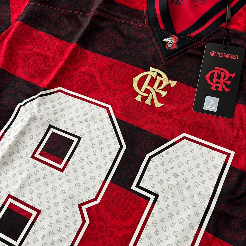 Imagem 2 do produto Camisa do Flamengo 1981 American Football Coimbra - Masculina