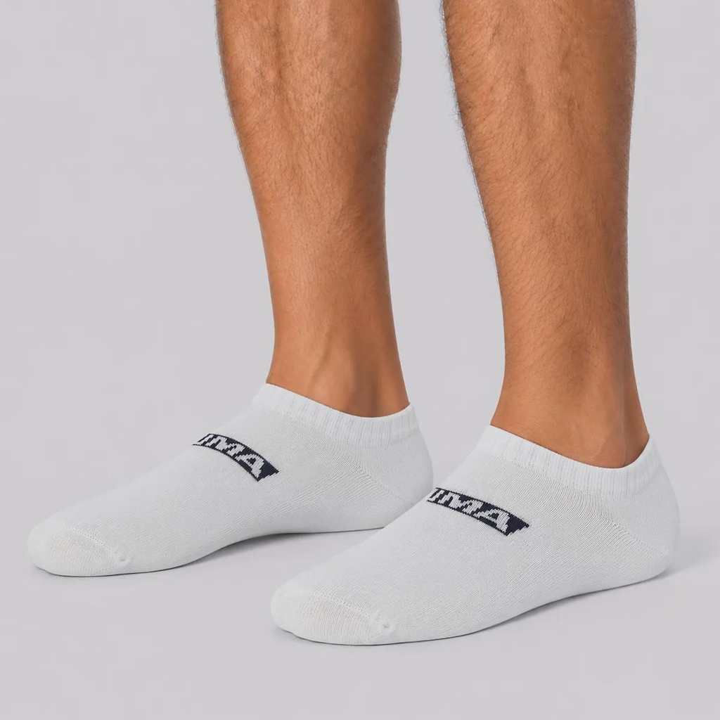 Imagem 3 do produto Kit 2 Pares de Meia Cano Baixo Puma Sapatilha Everday Masculino