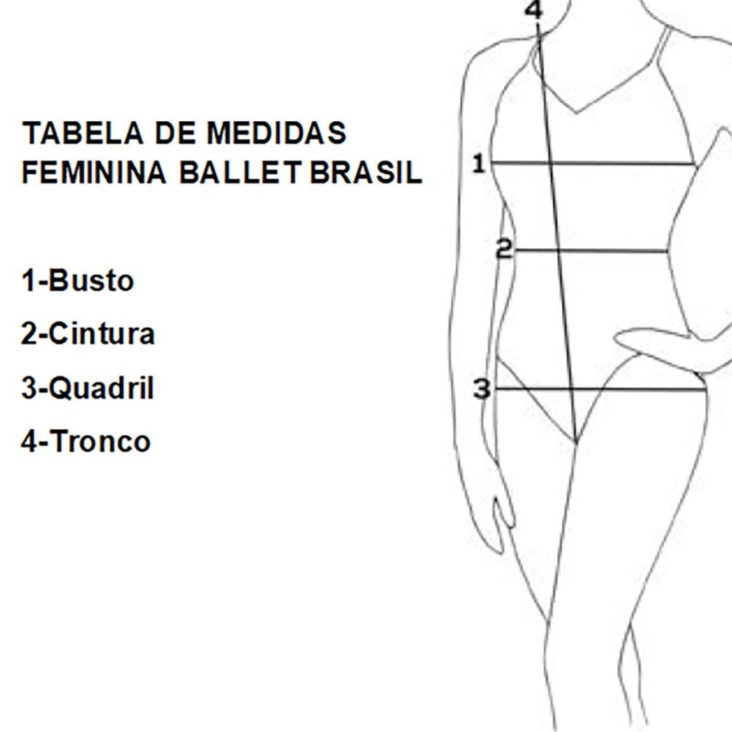 Imagem 5 do produto Collant Só Dança Classic Renda SD-766 Feminino