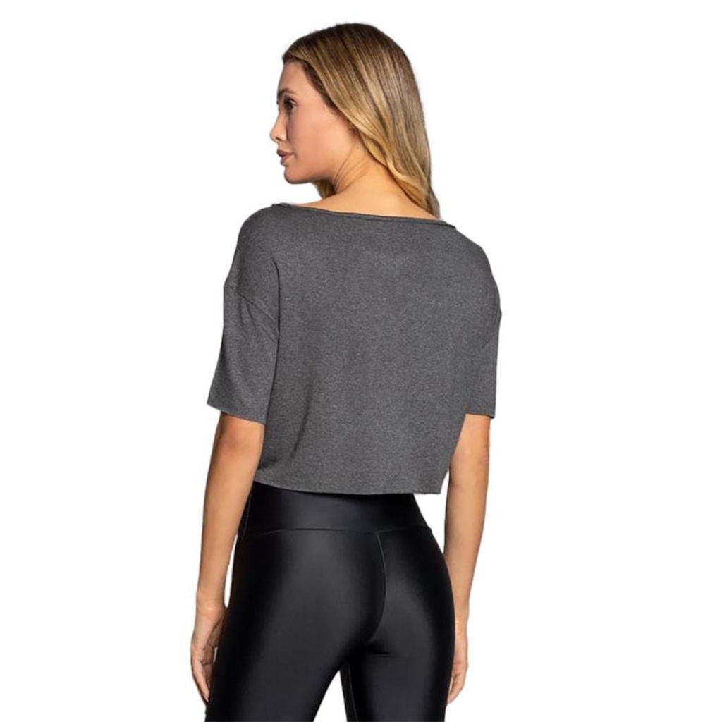Imagem 2 do produto Blusa Cropped Trinys Fluidity Waves F-15160 Feminino