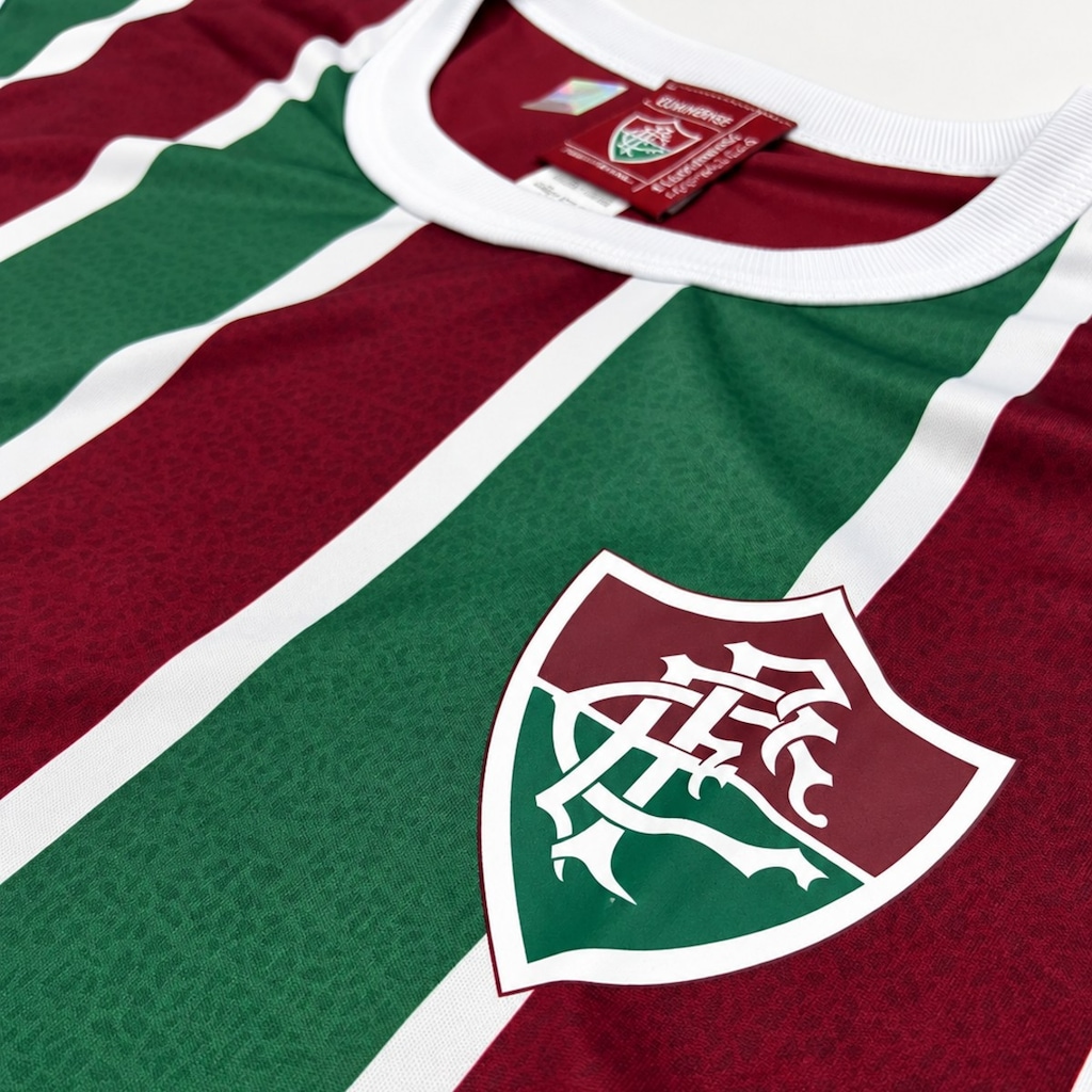 Imagem 3 do produto Camiseta Regata do Fluminense Ágil Tricolor Braziline - Masculina
