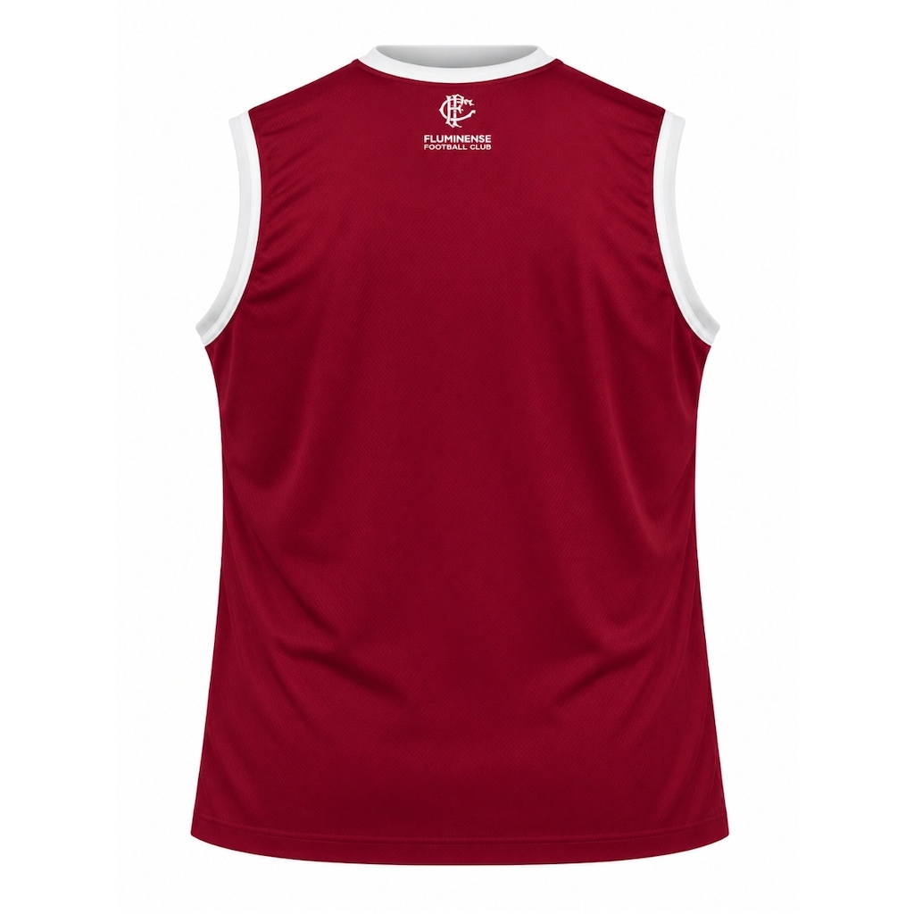 Imagem 4 do produto Camiseta Regata do Fluminense Ágil Tricolor Braziline - Masculina