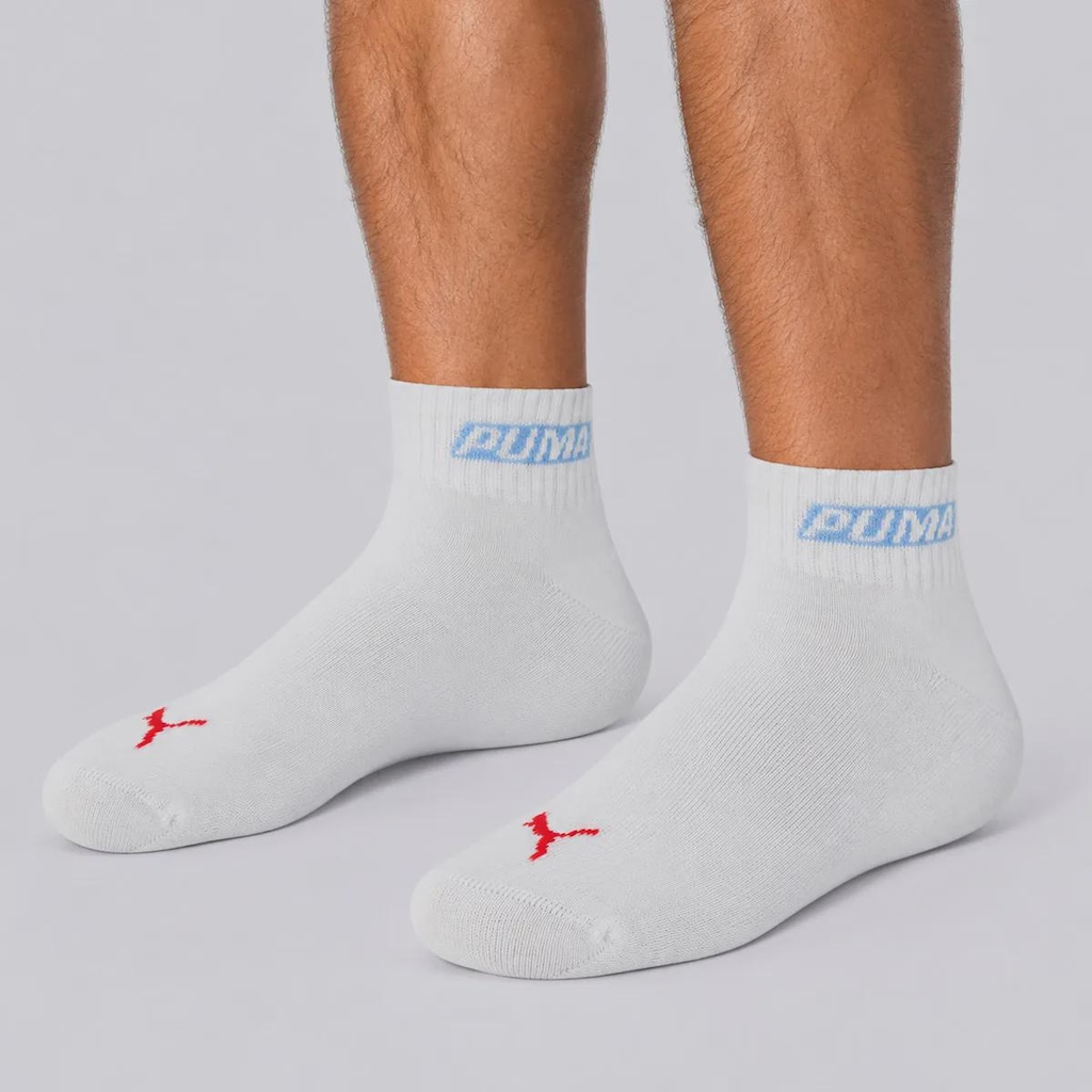 Imagem 1 do produto Kit 2 Pares de Meia Cano Baixo Puma Masculino