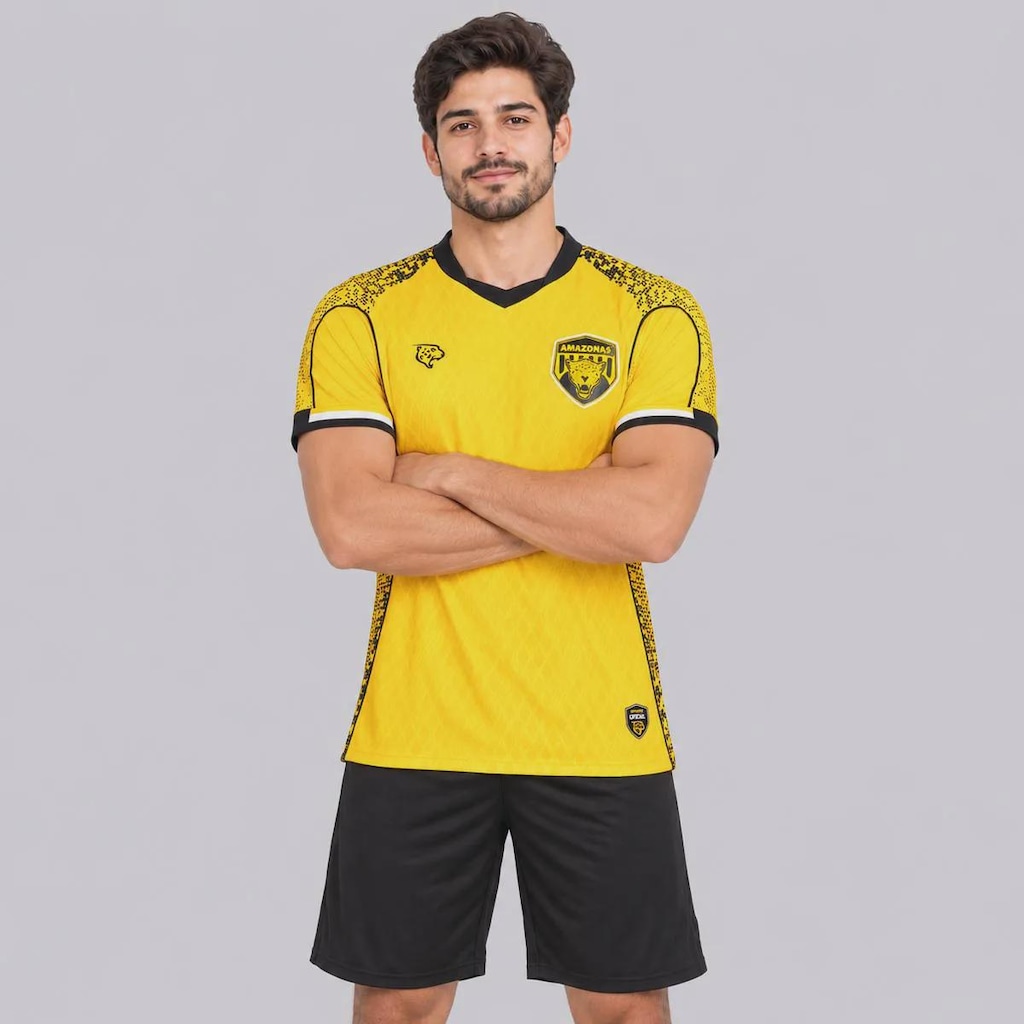 Imagem 3 do produto Camisa do Amazonas I 26/27 N° 10 Onça Masculina