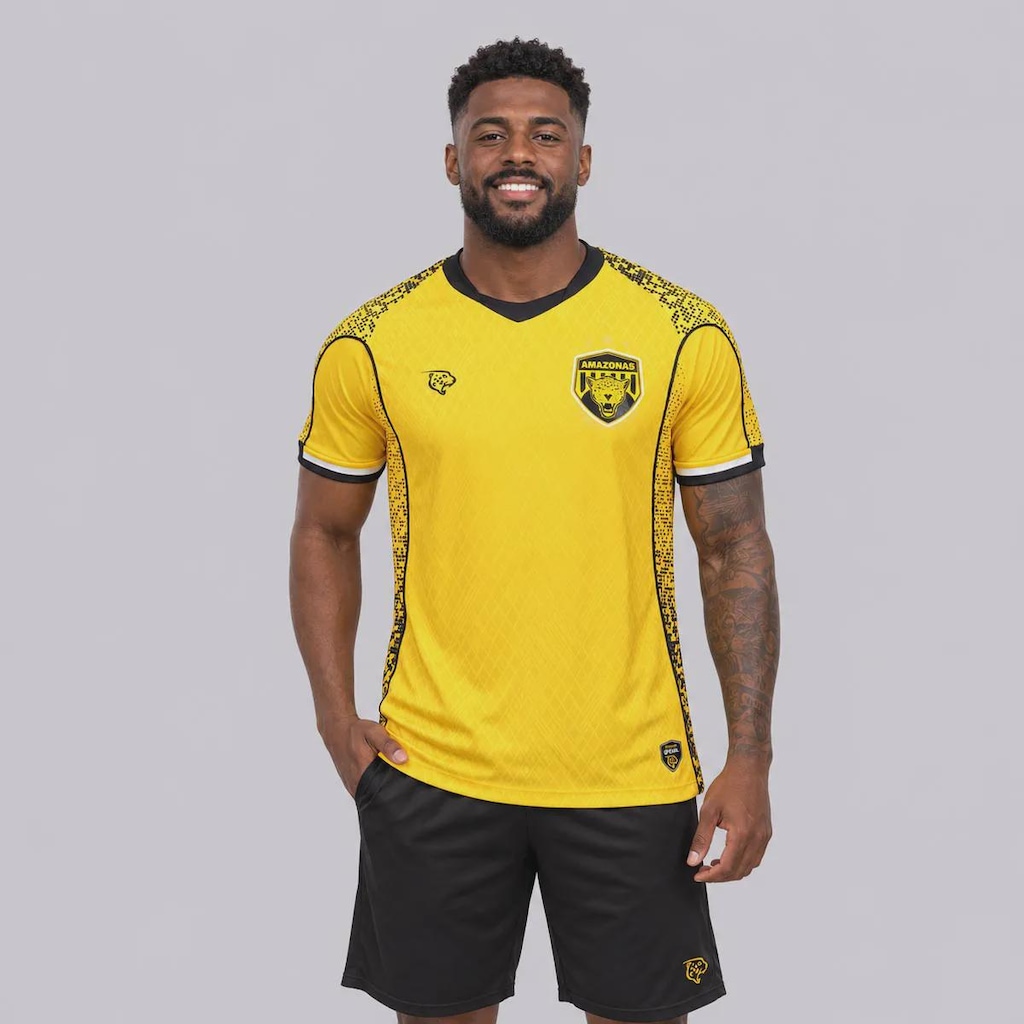 Imagem 1 do produto Camisa do Amazonas I 26/27 Onça Jogador Masculina