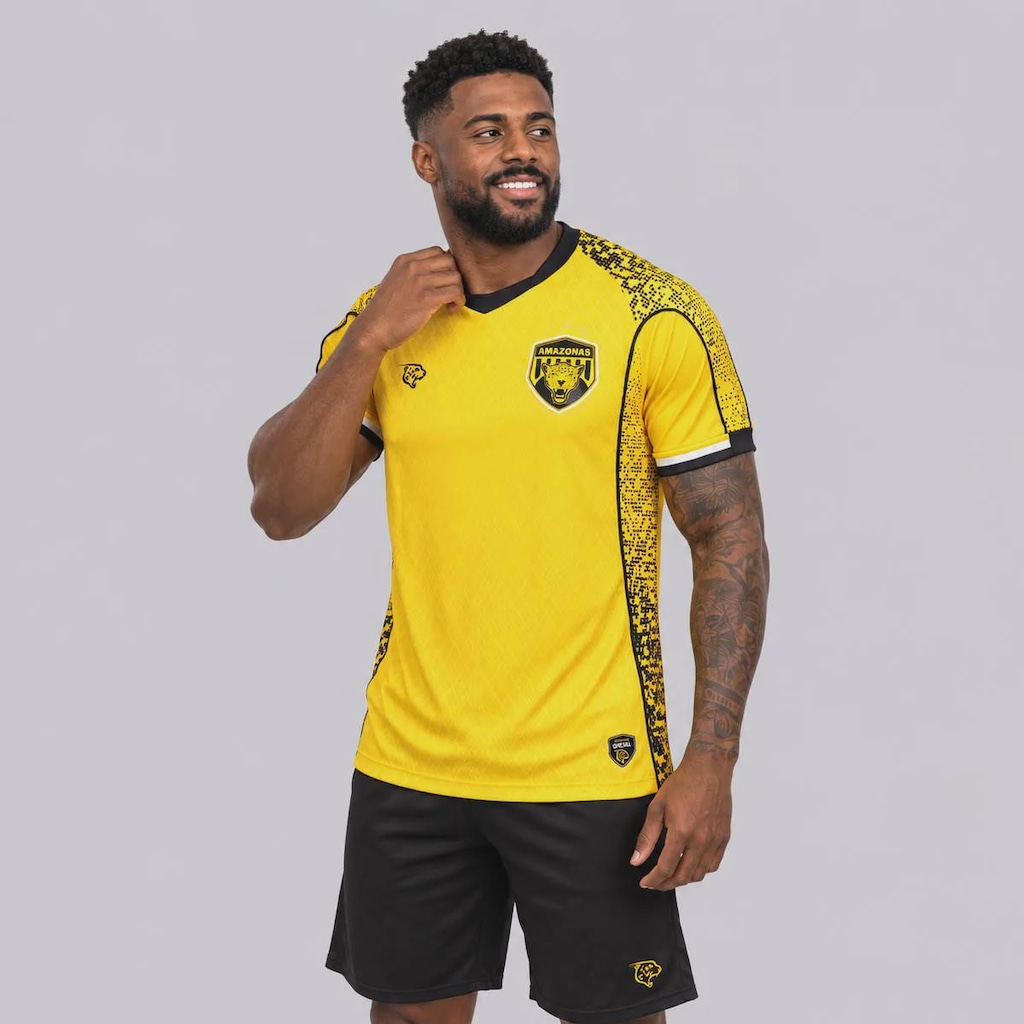 Imagem 2 do produto Camisa do Amazonas I 26/27 Onça Jogador Masculina