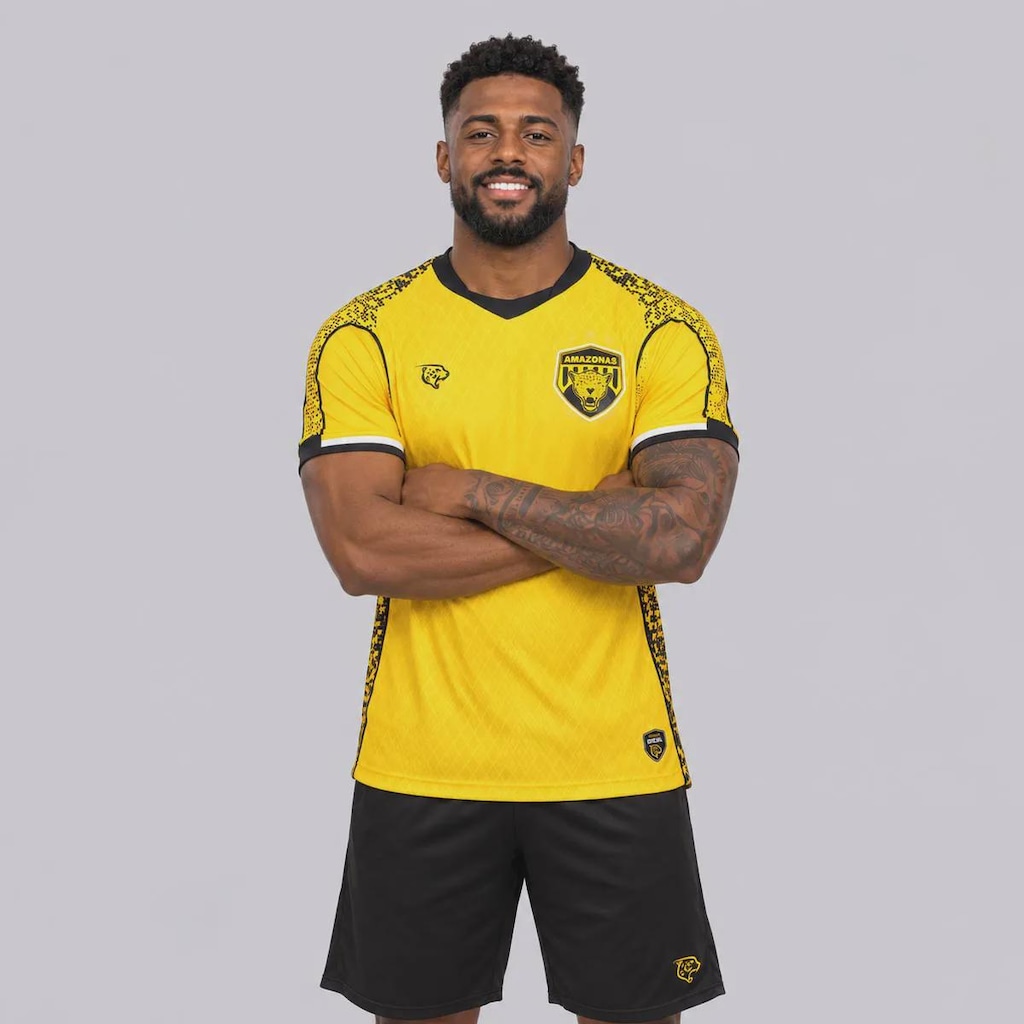 Imagem 3 do produto Camisa do Amazonas I 26/27 Onça Jogador Masculina