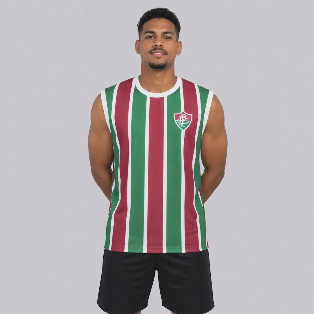 Imagem 1 do produto Camiseta Regata do Fluminense Ágil Bordô Masculina