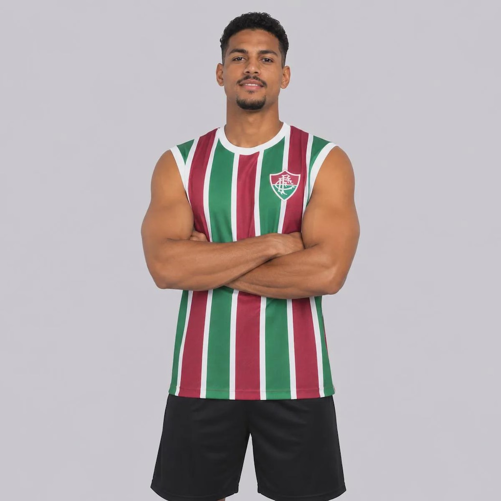 Imagem 2 do produto Camiseta Regata do Fluminense Ágil Bordô Masculina
