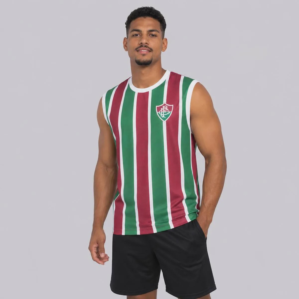 Imagem 3 do produto Camiseta Regata do Fluminense Ágil Bordô Masculina