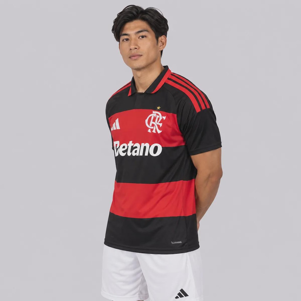 Imagem 3 do produto Camisa do Flamengo I 26/27 com Patrocínio adidas Masculina
