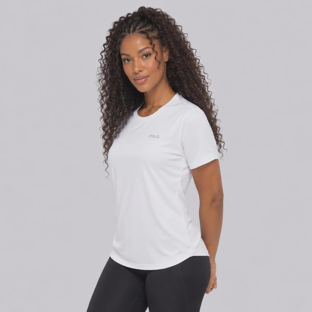 Imagem 2 do produto Camiseta Fila Basic Sports III Logo Feminina