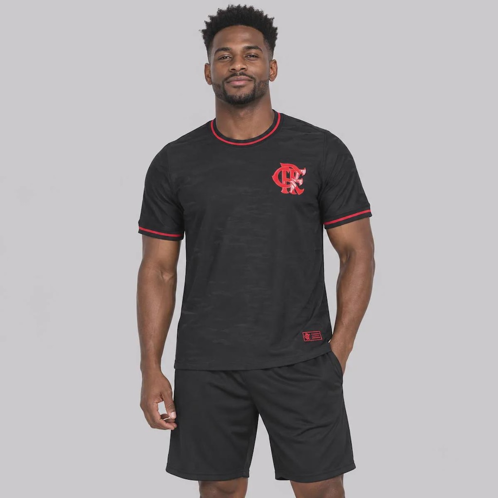 Imagem 1 do produto Camisa do Flamengo Jacquard Masculina