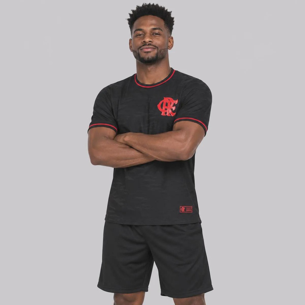 Imagem 2 do produto Camisa do Flamengo Jacquard Masculina