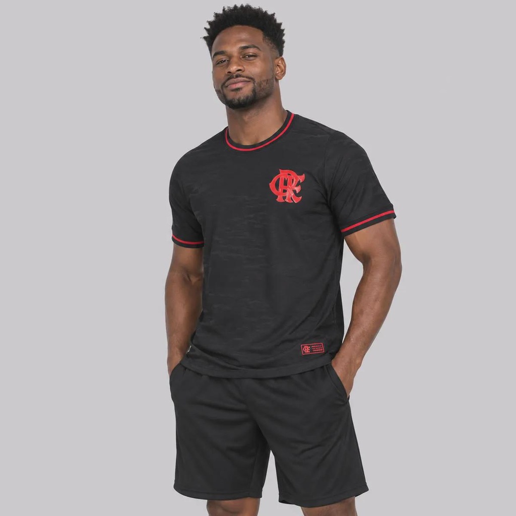 Imagem 3 do produto Camisa do Flamengo Jacquard Masculina