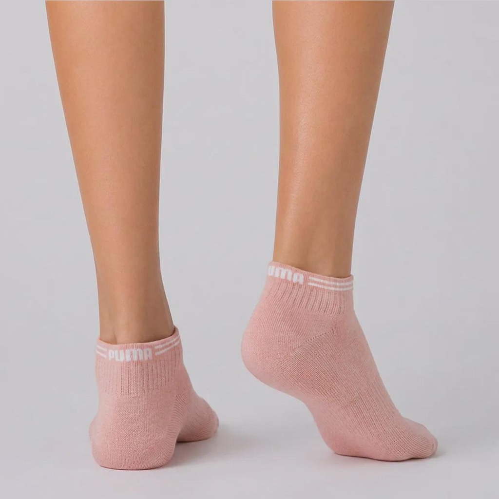 Imagem 2 do produto Kit 2 Pares de Meia Cano Baixo Puma Feminina