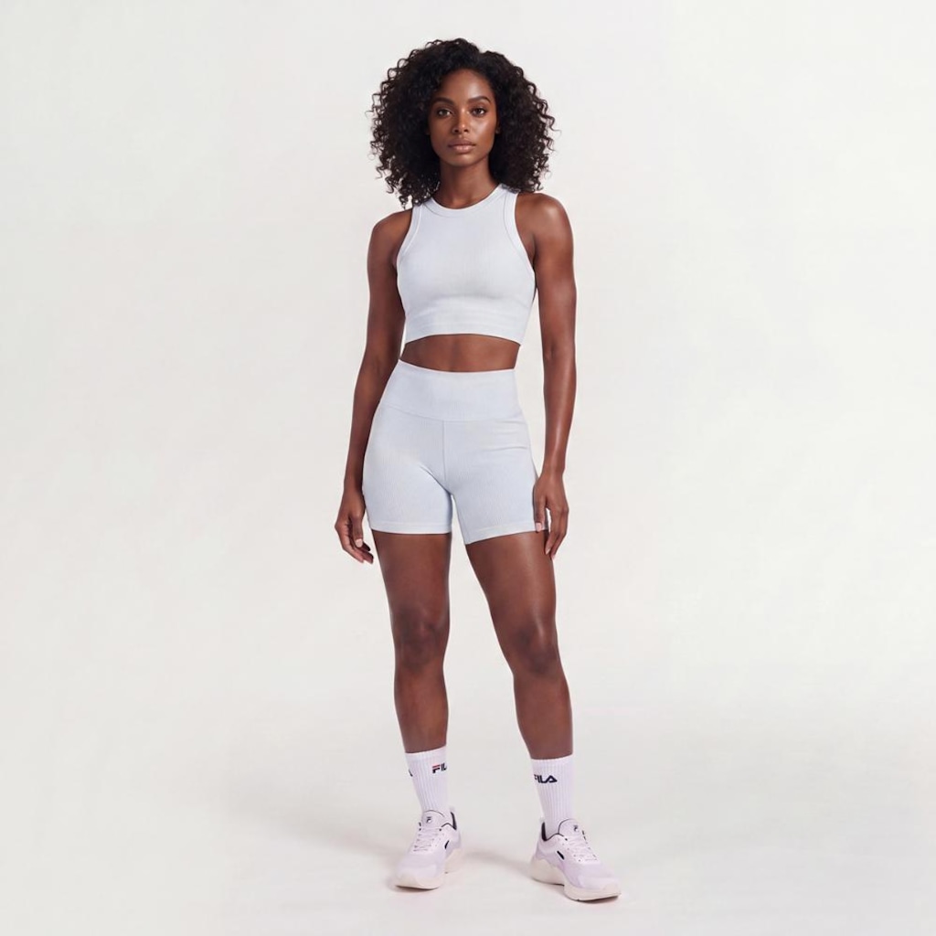 Imagem 1 do produto Bermuda Fila Life Ribbed III Feminina