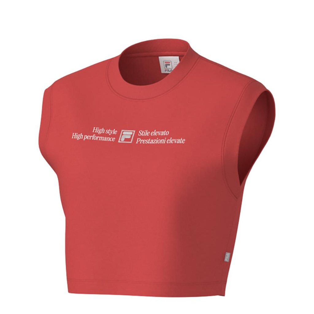 Imagem 1 do produto Camiseta Regata Fila Cropped Stile Elevato Graphic Feminina