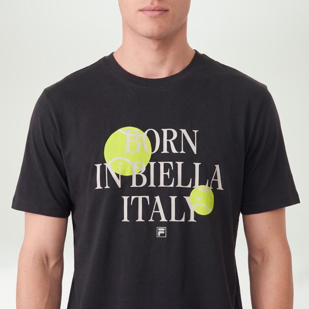 Imagem 3 do produto Camiseta Fila Regular Biella Italy Graphic Masculina