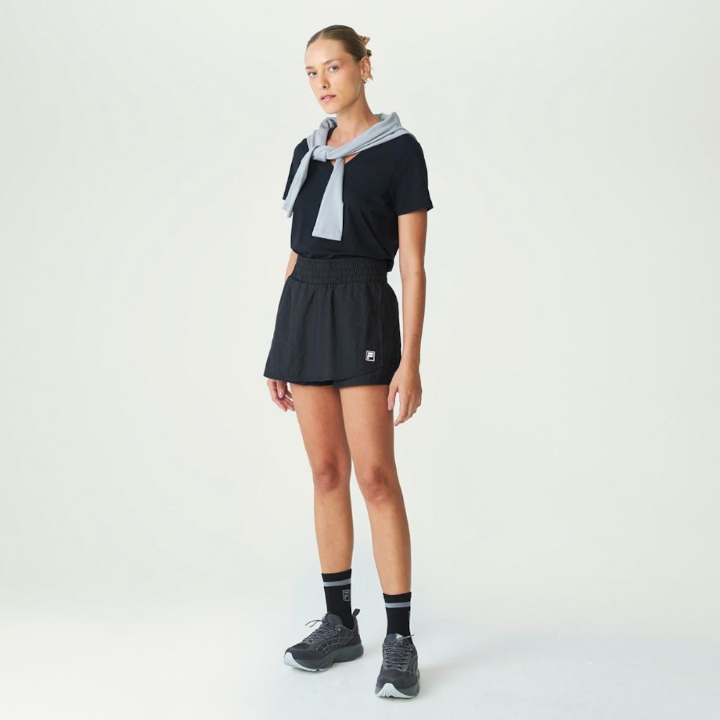 Imagem 1 do produto Short Saia Fila Nylon Classic Sports Feminino