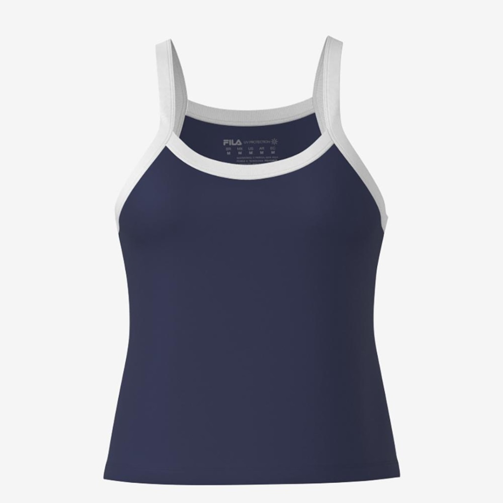 Imagem 3 do produto Camiseta Regata Fila Strap Basic Sports Feminina