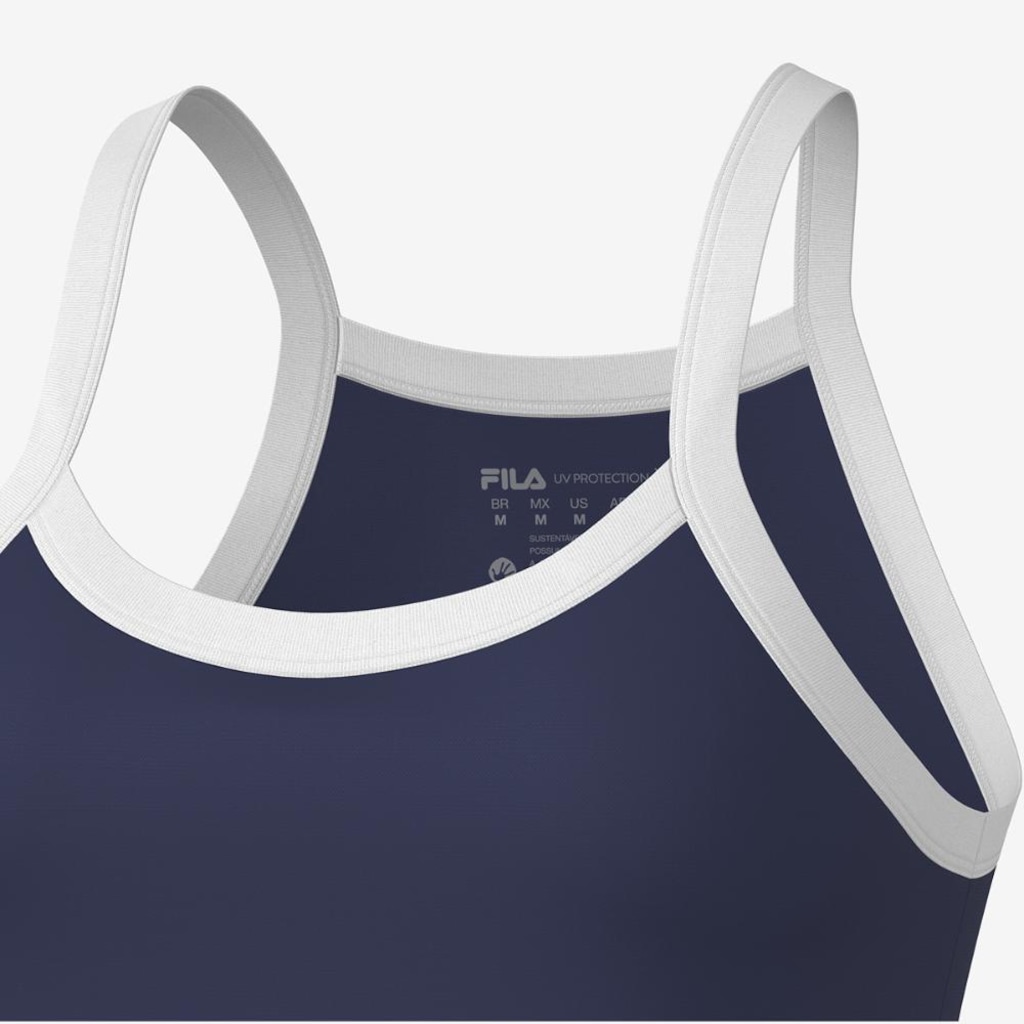 Imagem 4 do produto Camiseta Regata Fila Strap Basic Sports Feminina