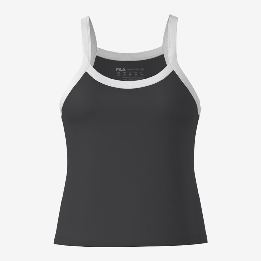 Imagem 3 do produto Camiseta Regata Fila Strap Basic Sports Feminina