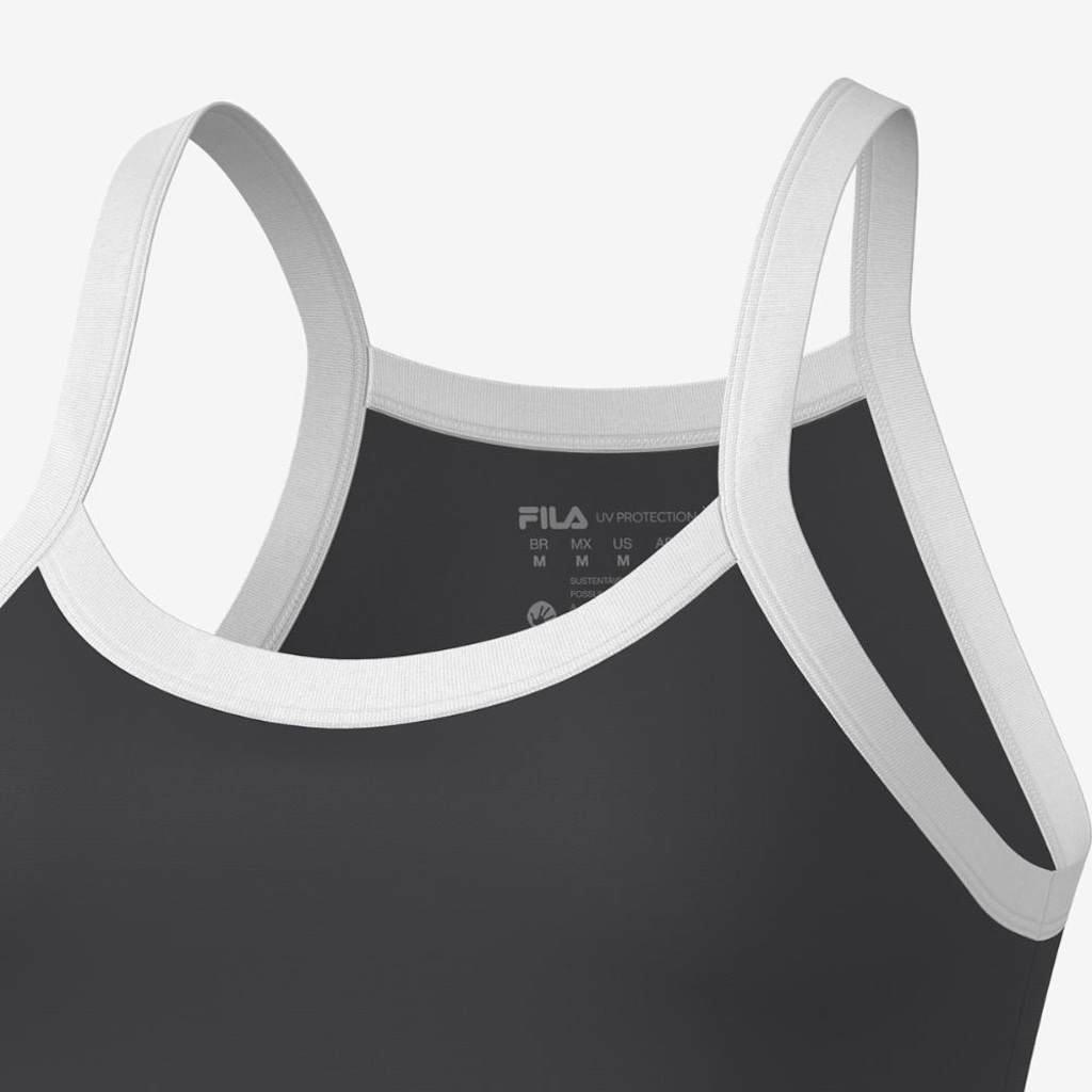 Imagem 4 do produto Camiseta Regata Fila Strap Basic Sports Feminina