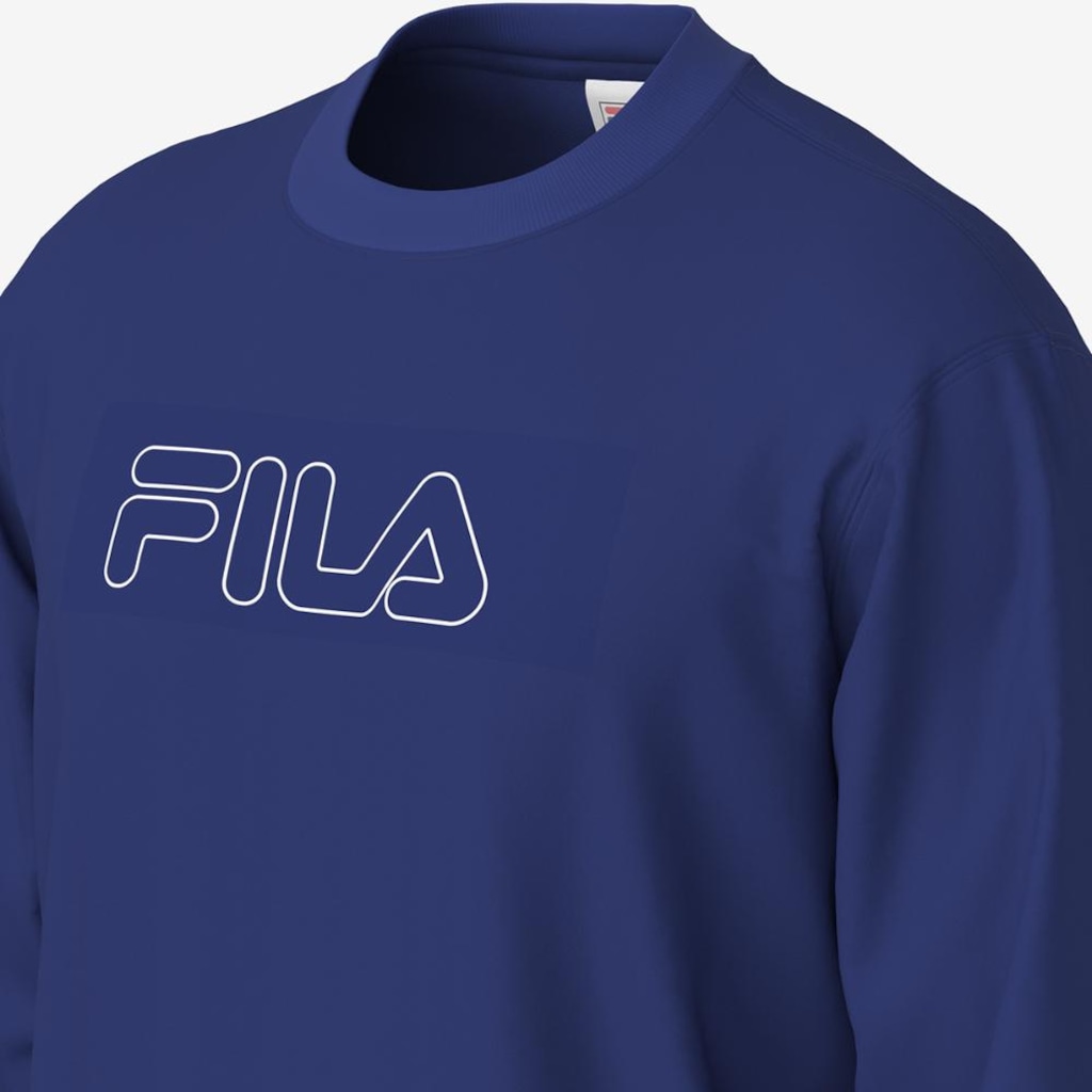 Imagem 4 do produto Casaco Fila Letter Outline Light Masculino