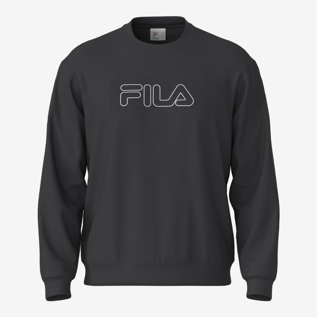 Imagem 3 do produto Casaco Fila Letter Outline Light Masculino