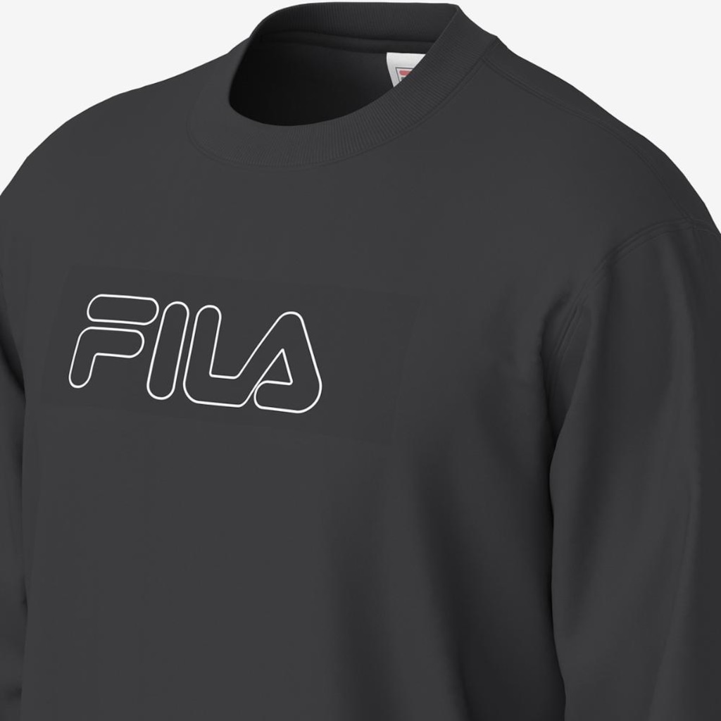 Imagem 4 do produto Casaco Fila Letter Outline Light Masculino