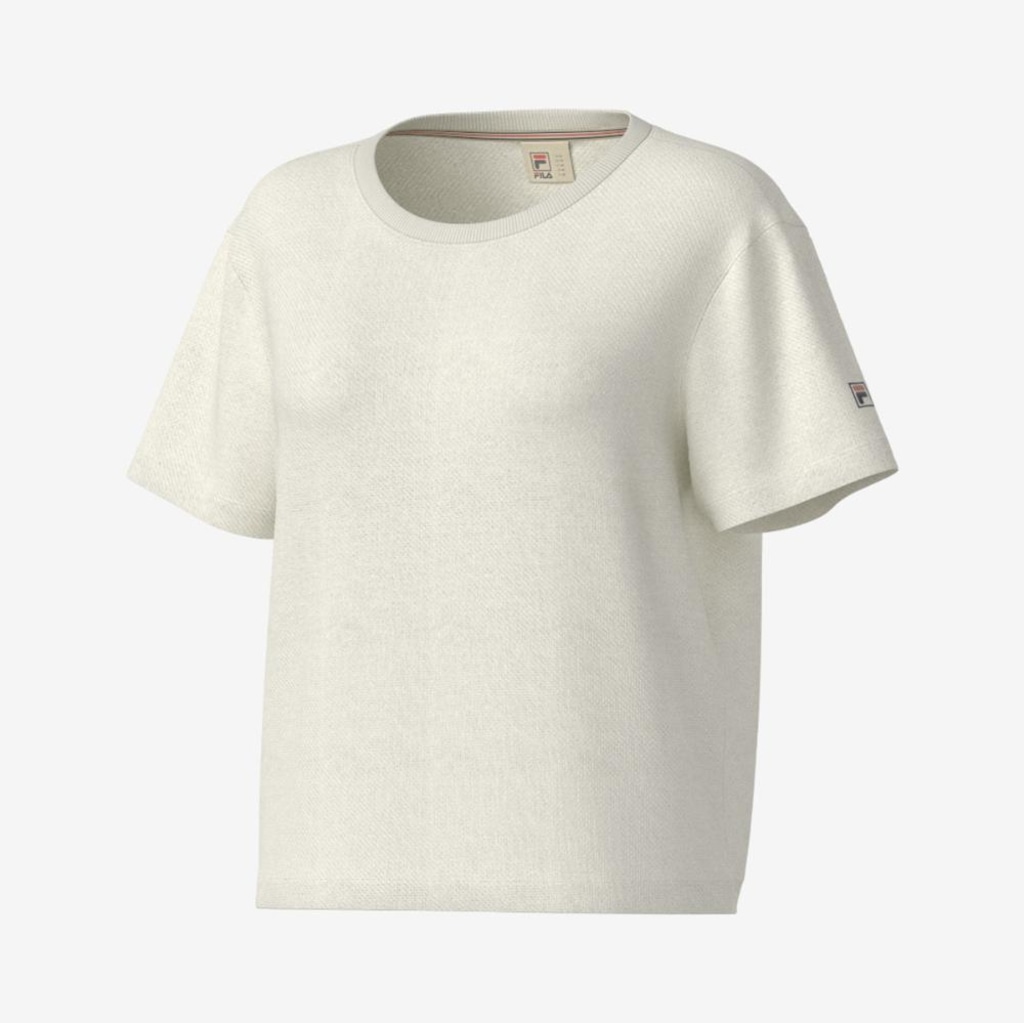 Imagem 1 do produto Camiseta Fila Over Box Knit Feminina