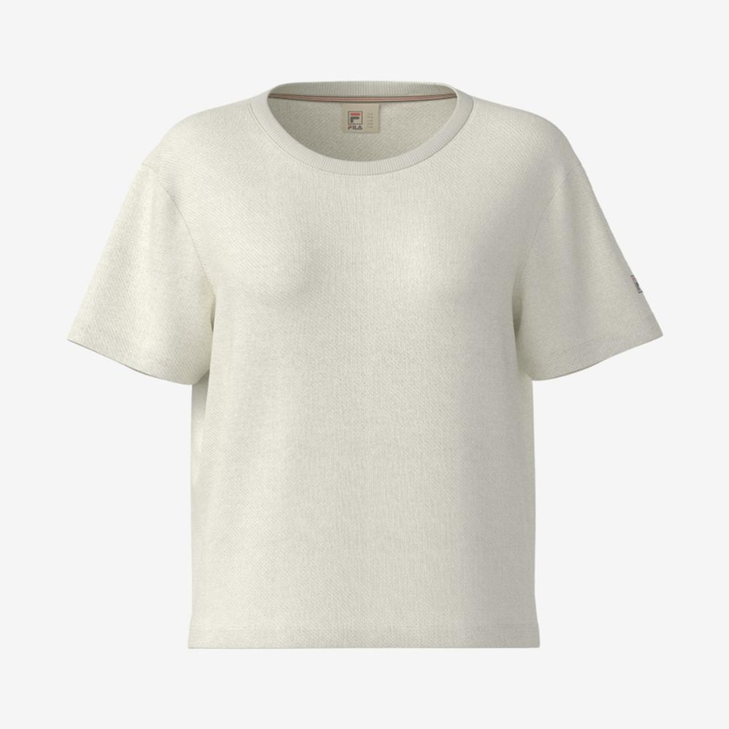 Imagem 3 do produto Camiseta Fila Over Box Knit Feminina