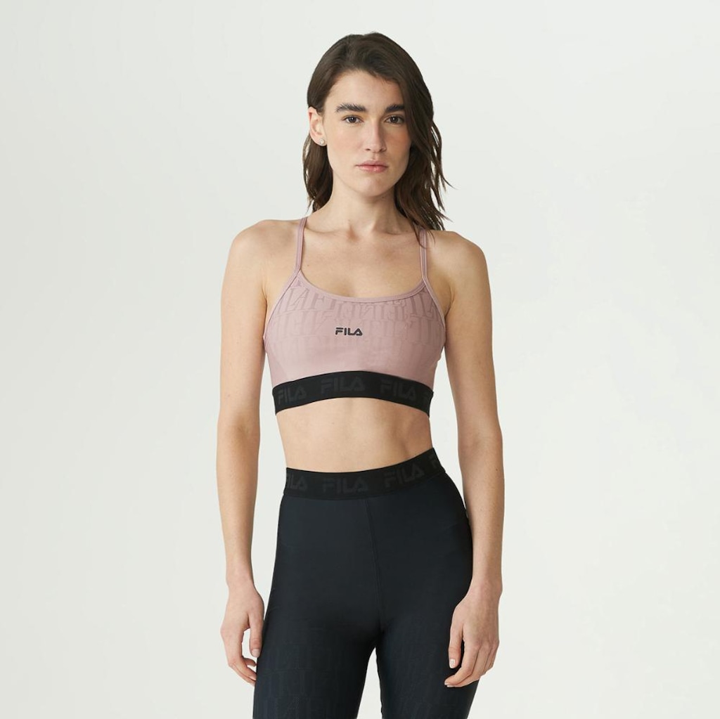 Imagem 1 do produto Top Fila Train Elastic Vi Feminino
