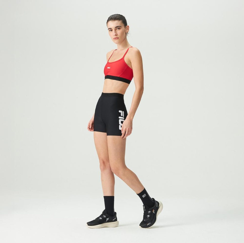 Imagem 3 do produto Top Fila Alça Train Elastic V Feminino