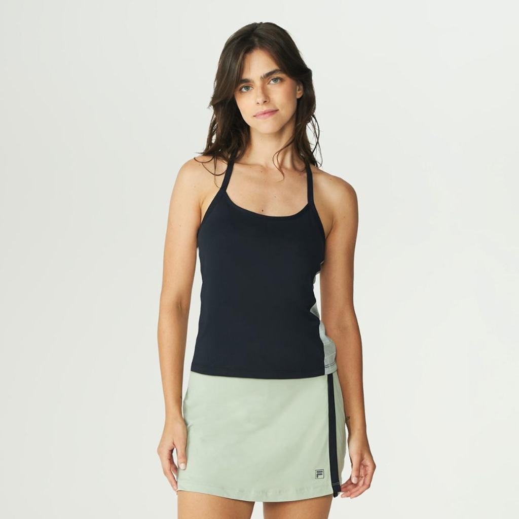 Imagem 1 do produto Camiseta Regata Fila Grid Match Feminina