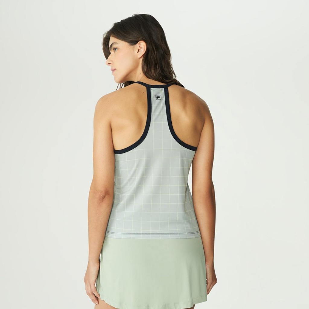 Imagem 2 do produto Camiseta Regata Fila Grid Match Feminina