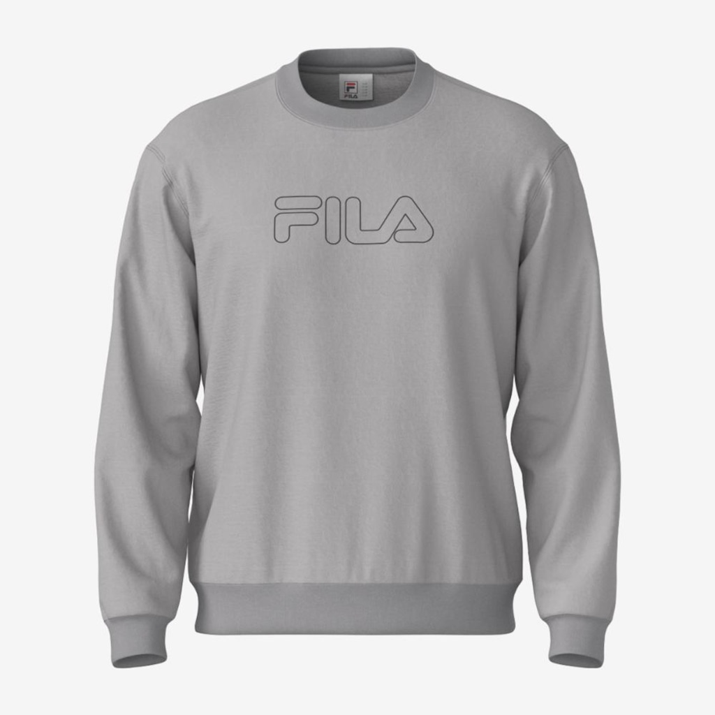 Imagem 3 do produto Casaco Fila Letter Outline Light Masculino