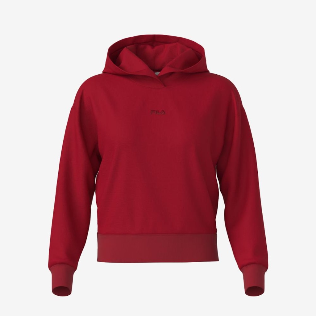 Imagem 3 do produto Casaco Com Capuz Fila Basic Classic Light Feminino