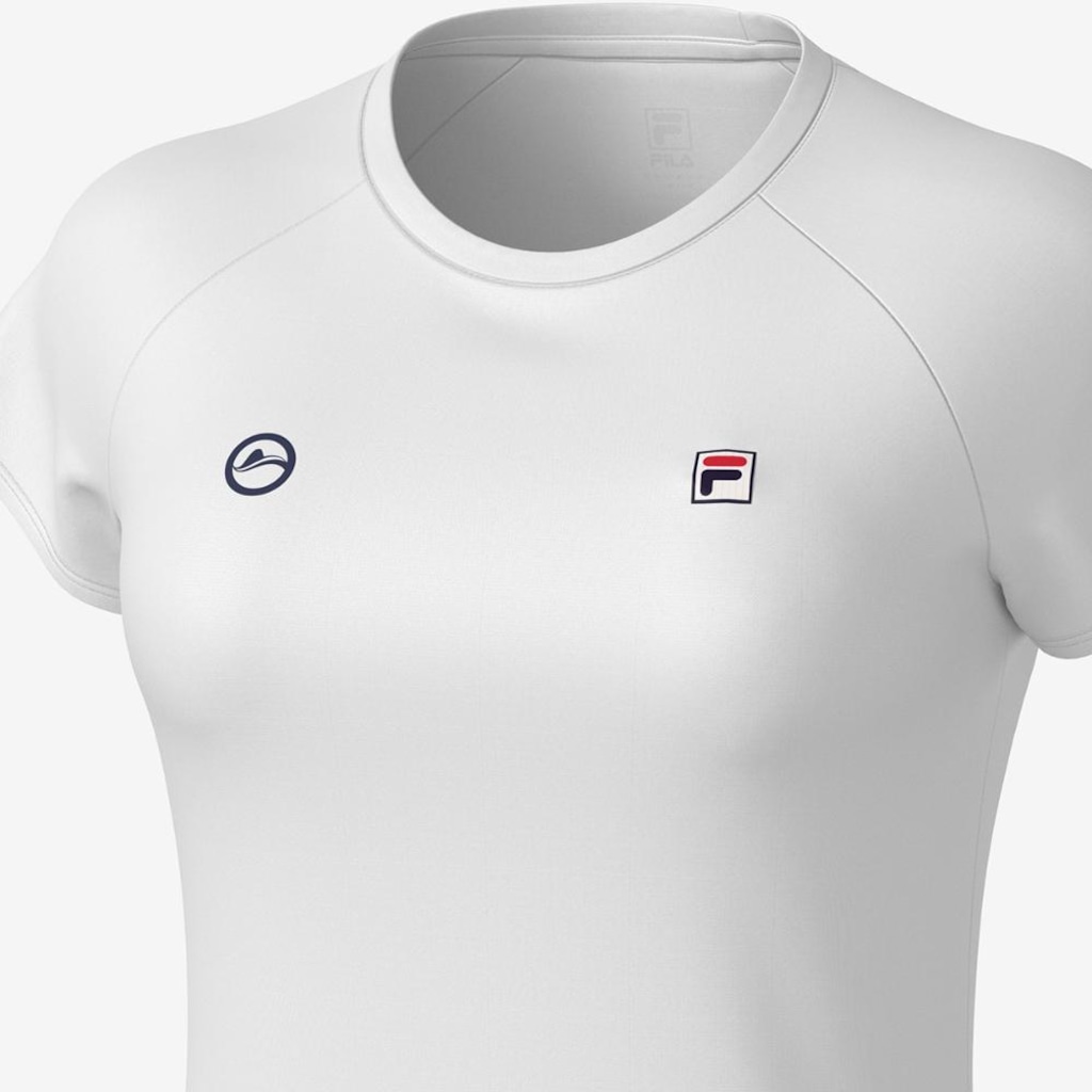 Imagem 4 do produto Camiseta Fila Tennis Basic Ro 26 Feminina