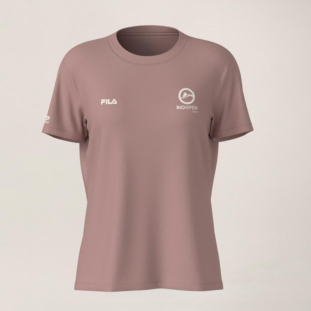 Imagem 3 do produto Camiseta Fila Regular Premium Rio Open 26 Feminina