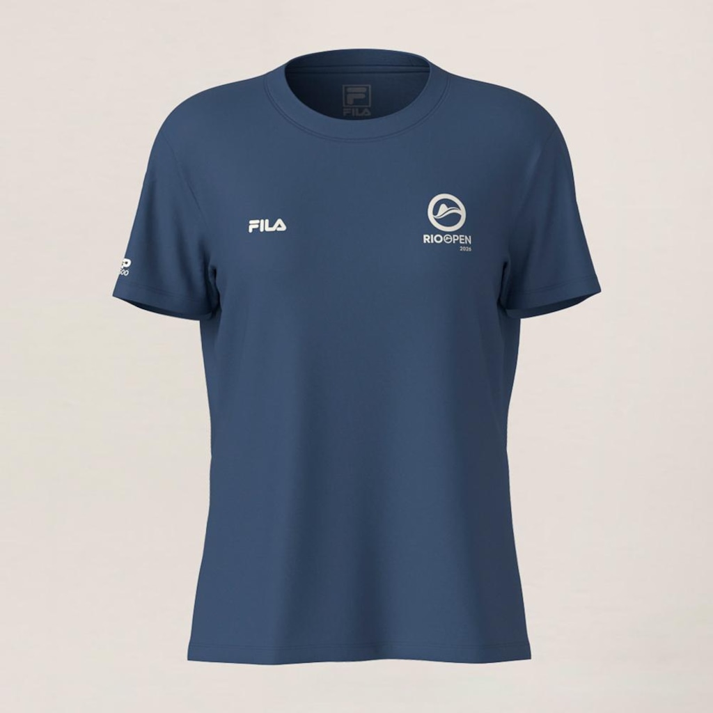 Imagem 3 do produto Camiseta Fila Regular Premium Rio Open 26 Feminina
