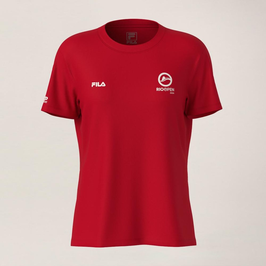 Imagem 3 do produto Camiseta Fila Regular Premium Rio Open 26 Feminina
