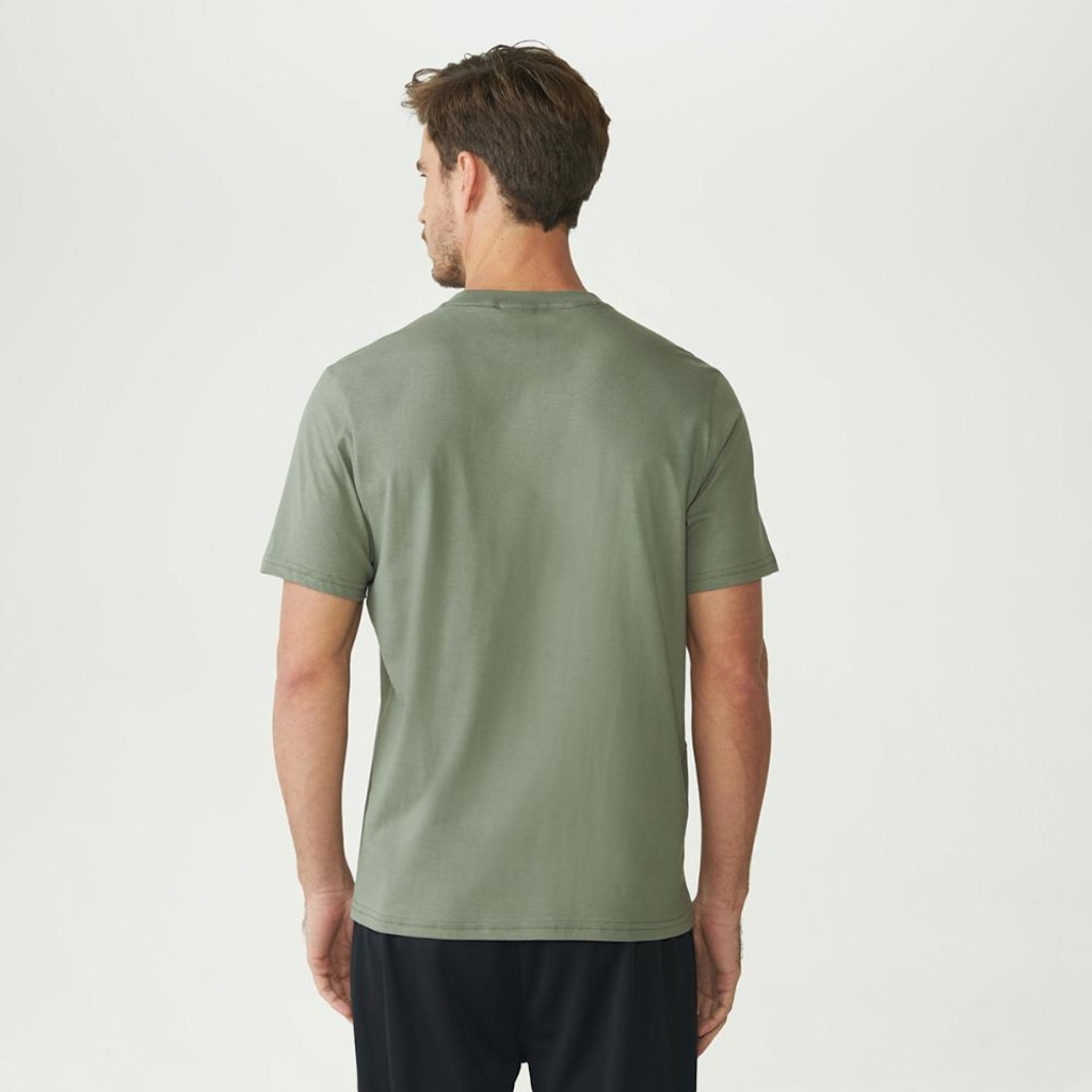 Imagem 4 do produto Camiseta Fila Regular Letter Outline Masculina